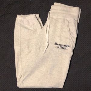 Abercrombie & Fitch Logo Sweatpants Size M